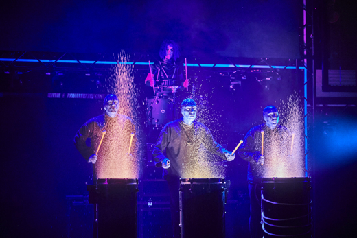 BLUE MAN GROUP show poster