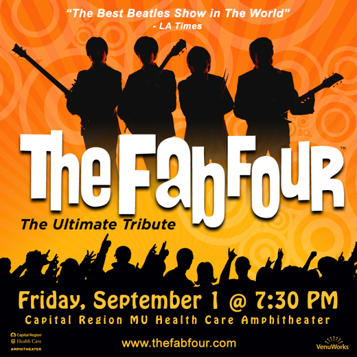 The Fab Four: The Ultimate Tribute at CRMU Amphitheater show poster