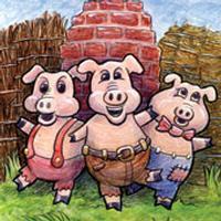 Three Little Pigs - Live Children's Theatre show poster