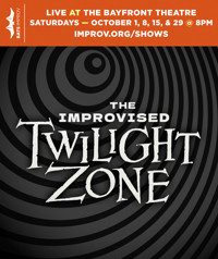 The Improvised Twilight Zone show poster