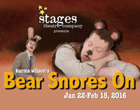 BEAR SNORES ON show poster