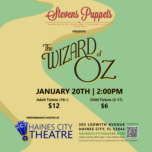 The Wizard of OZ show poster