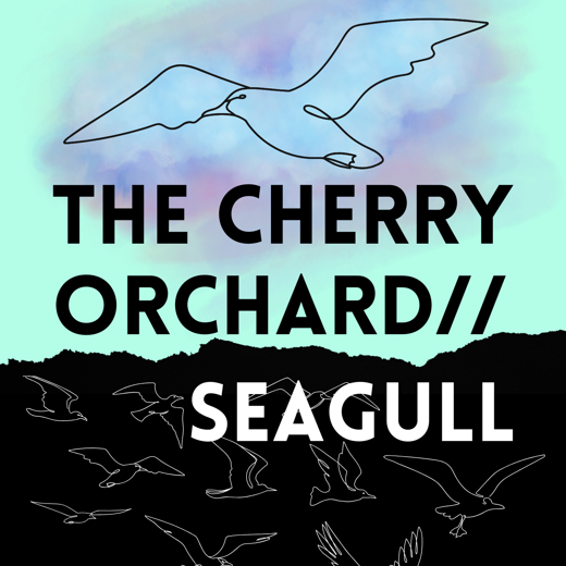 The Cherry Orchard / The Seagull show poster