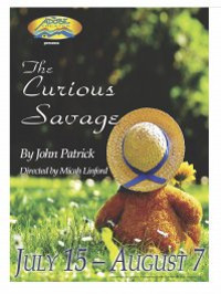 THE CURIOUS SAVAGE show poster