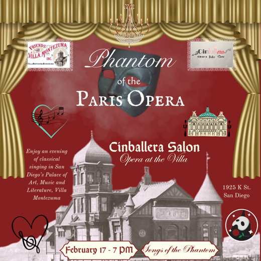 Cinballera Salon: Songs of the Phantom in Los Angeles