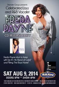 Freda Payne CD Release Party show poster