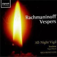 Rachmaninoff. All-Night Vigil show poster