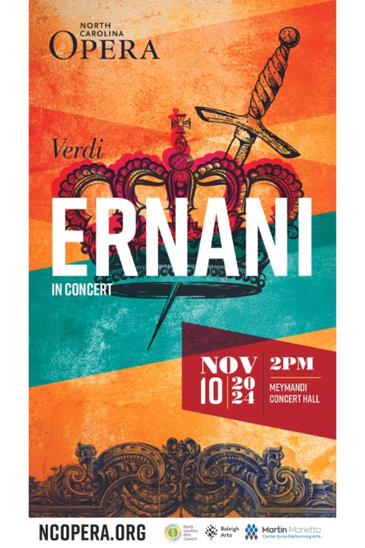 ERNANI show poster