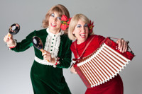 Vickie & Nickie's Holiday Sleigh Ride show poster