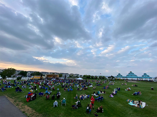 New Jersey Symphony at Raritan Bay Waterfront Park in South Amboy in New Jersey