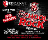 School of Rock show poster