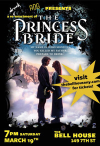 A Drinking Game NYC presents THE PRINCESS BRIDE show poster
