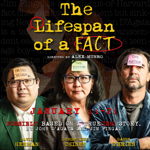 The Lifespan of a Fact show poster