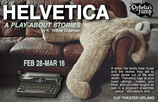 Helvetica show poster