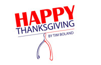 Happy Thanksgiving by Tim Boland show poster