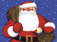 Raymond Briggs' Father Christmas show poster
