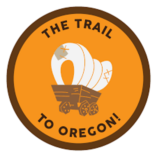 Trail to Oregon in Broadway Logo