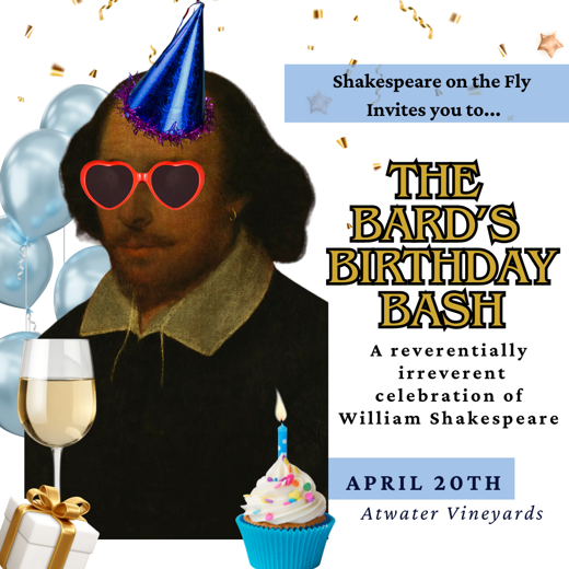 The Bard's Birthday Bash! show poster