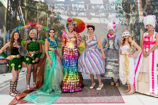 Festival Runway Fashion Show at Festival of Arts in Costa Mesa