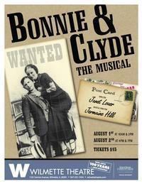 BONNIE & CLYDE show poster
