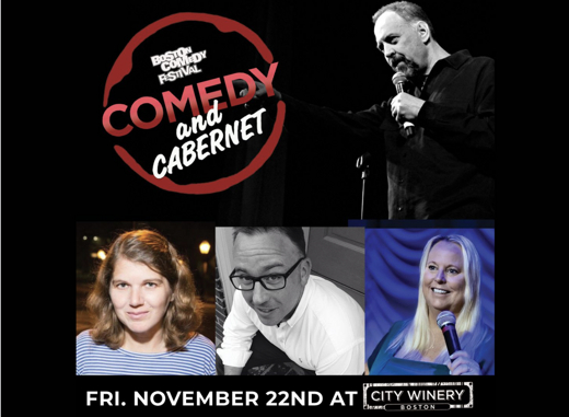 Comedy and Cabernet / Jim McCue in Boston