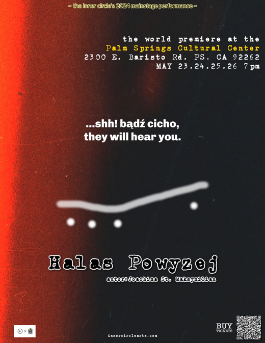 Halas Powyzej show poster