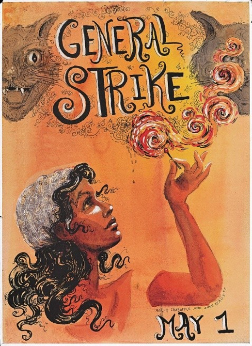 Utopia in Our Time: The Posters of Molly Crabapple show poster
