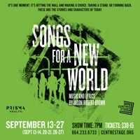 Songs For A New World show poster