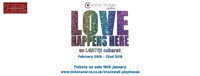 Love Happens Here- An LGBTQI Cabaret show poster