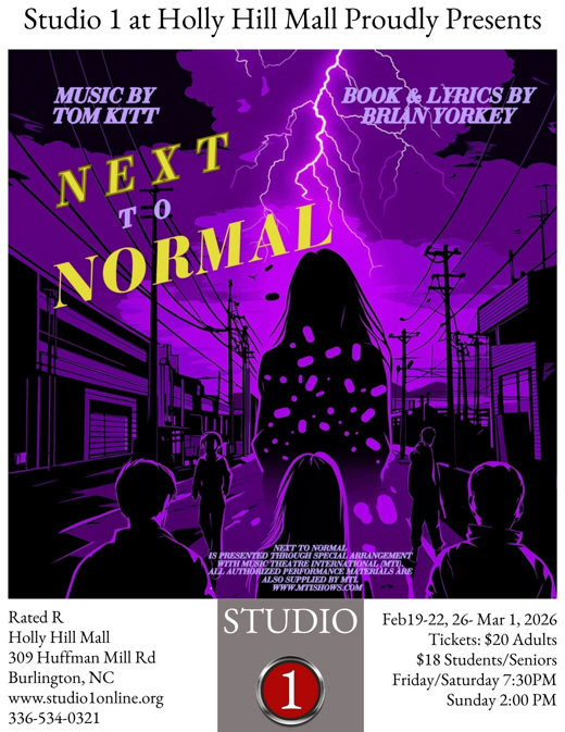 Next to Normal show poster