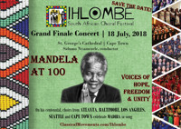Ihlombe Choral Festival show poster