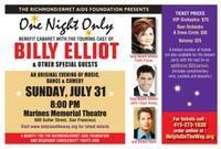 One Night Only Cabaret: Cast of Billy Elliot show poster