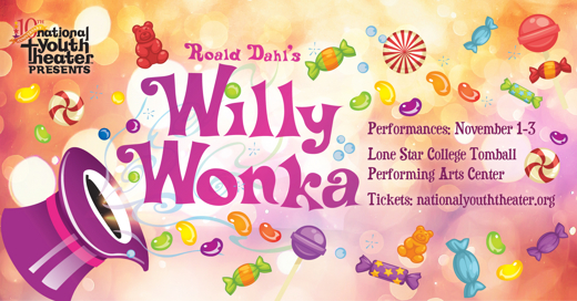 Willy Wonka show poster