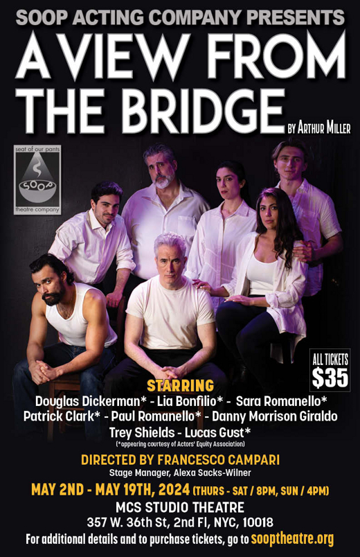 A VIEW FROM THE BRIDGE show poster