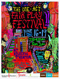 The One-Act Fair Play Festival show poster