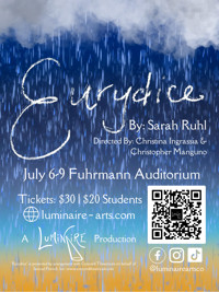 Eurydice by Sarah Ruhl show poster