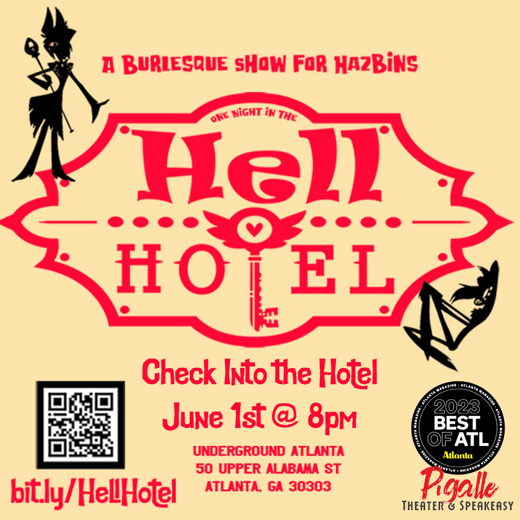 One Night in the Hell Hotel: A Nerdy Burlesque and Sing-a-long for Hazbins