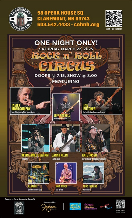 Rock n Roll Circus Veterans Benefit event for Rolling Thunder 