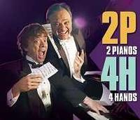 2 PIANOS 4 HANDS show poster