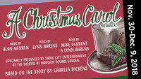 A Christmas Carol The Musical show poster