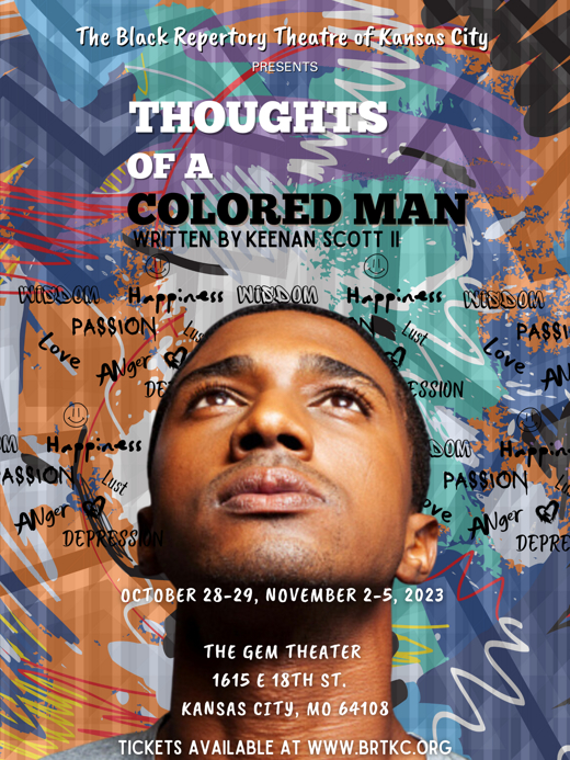 Thoughts of a Colored Man by Keenan Scott II show poster