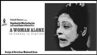 A Woman Alone show poster