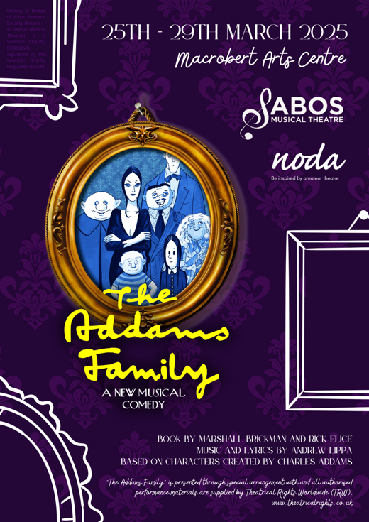 SABOS 2025 - The Addams Family in Scotland