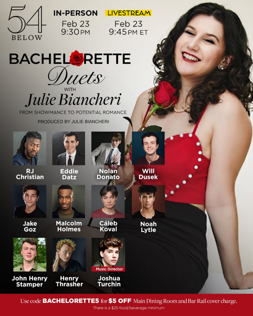 Bachelorette Duets with Julie Biancheri in Off-Off-Broadway