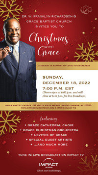 Christmas with Grace show poster