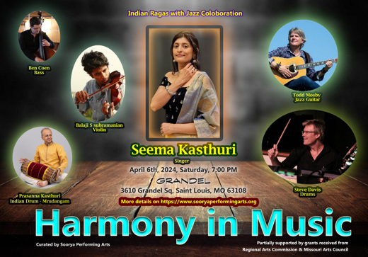 Harmony in Music show poster