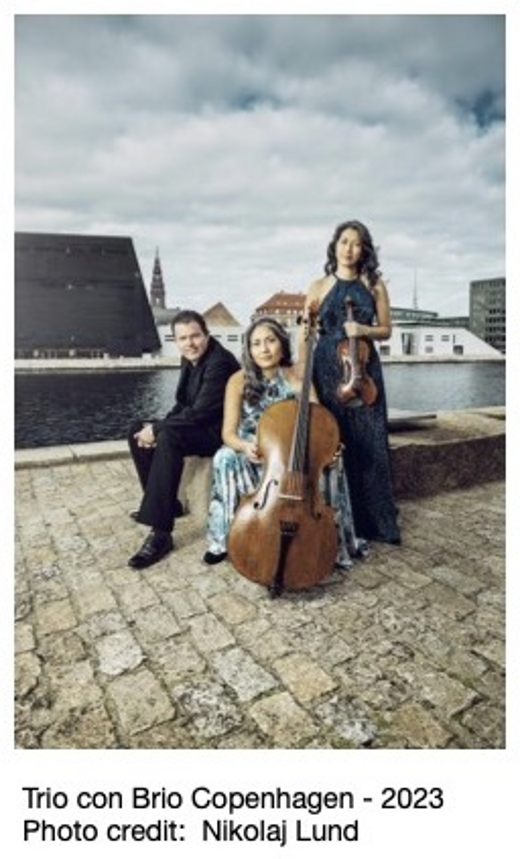 Trio con Brio Copenhagen will perform at Lakewood Cultural Center show poster