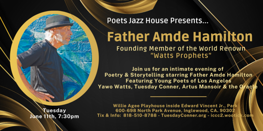 Inner City Cultural Center II Presents an Intimate Evening with Father Amde Hamilton