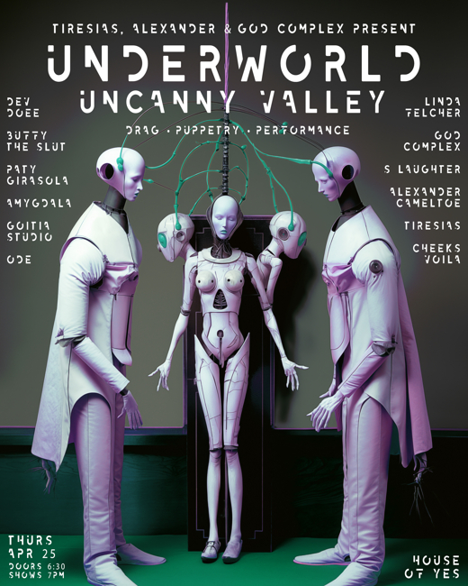 UNDERWORLD: Uncanny Valley show poster
