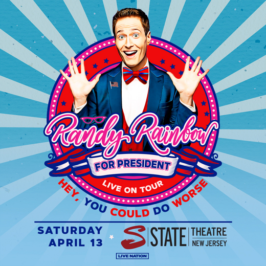 Randy Rainbow For President in New Jersey